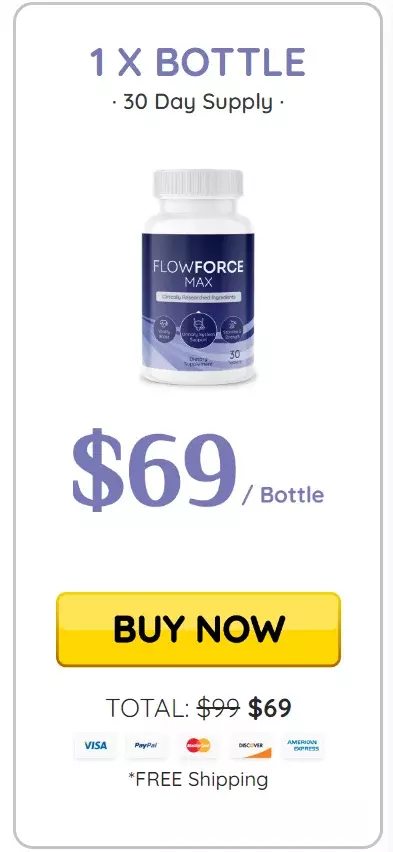 Alpha Force Max™ 1 bottle pricing